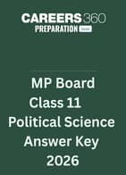 MP Board Class 11 Political Science  Answer Key 2026