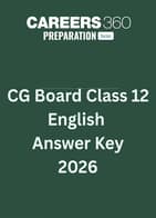 CG Board Class 12 English Answer Key 2026