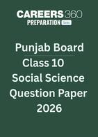 PSEB Class 10 Social Science Question Paper 2026