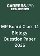 MP Board Class 11 Biology Question Paper 2026