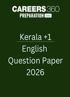 Kerala Plus 1 English Question Paper 2026