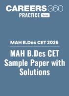MAH B.Des CET Sample Paper with Solutions