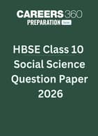 HBSE Class 10 Social Science Question Paper  2026