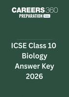 ICSE Class 10 Biology Answer Key 2026