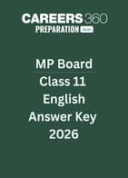 MP Board Class 11 English Answer Key 2026