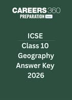 ICSE Class 10 Geography Answer Key 2026