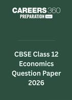 CBSE Class 12 Economics Question Paper 2026