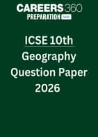 ICSE Class 10 Geography Question Paper 2026