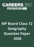 MP Board Class 12 Geography Question Paper 2026