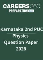 Karnataka 2nd PUC Physics Question Paper 2026