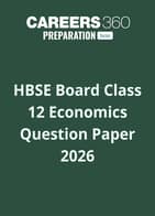 HBSE Class 12 Economics Question Paper 2026