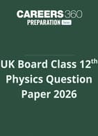UK Board 12th Physics Question Paper 2026