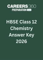 HBSE Class 12 Chemistry Answer Key 2026
