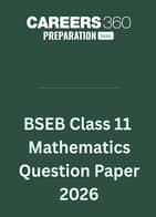 BSEB Class 11 Mathematics Question Paper 2026