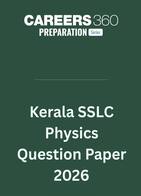 Kerala SSLC Physics Question Paper 2026