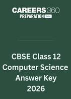 CBSE Class 12 Computer Science Answer Key 2026