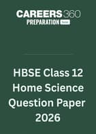 HBSE Class 12 Home Science Question Paper 2026