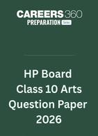 HP Board Class 10 Arts Question Paper 2026