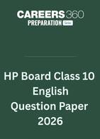 HP Board Class 10 English Question Paper 2026