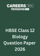 HBSE Class 12 Biology Question Paper 2026