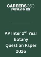 AP Inter 2nd Year Botany Question Paper 2026
