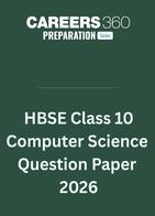 HBSE Class 10 Computer Science Question Paper 2026