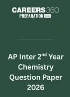 AP Inter 2nd Year Chemistry Question Paper 2026