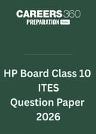 HP Board Class 10 ITES Question Paper 2026