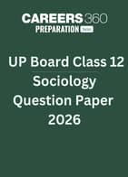 UP Board 12th Sociology Question Paper 2026
