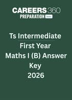 Ts Intermediate First Year Maths I (B) Answer Key 2026