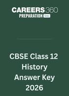 CBSE Class 12 History Answer Key 2026