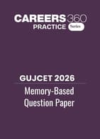 GUJCET 2026 Memory Based Question Paper