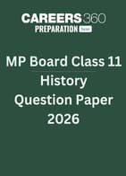MP Board Class 11 History Question Paper 2026