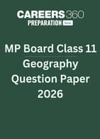 MP Board Class 11 Geography Question Paper 2026