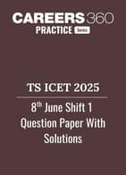 TS ICET 2025 8th June Shift 1  Question Paper With Solutions