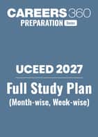 UCEED 2027 - Month and week wise study plan, preparation tips and other free study resources