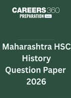 Maharashtra HSC History Question Paper  2026