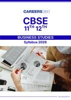 CBSE 11th, 12th Business Studies Syllabus 2026-27