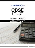 CBSE 11th, 12th Accountancy Syllabus 2026-27