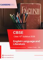 CBSE Board Class 10 English Syllabus 2026-27