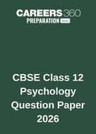 CBSE Class 12 Psychology Question Paper 2026