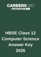 HBSE Class 12 Computer Science Answer Key 2026