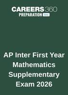 AP Inter First Year Mathematics Supplementary Exam Question Paper 2026