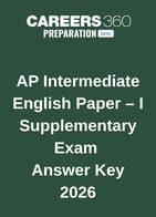 AP Intermediate English Paper- I Supplementary Exam Answer Key 2026