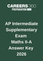 AP Intermediate Mathematics Paper-IIA Supplementary Exam Answer Key 2026