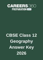 CBSE Class 12 Geography Answer Key 2026