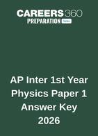 AP Inter 1st Year Physics Paper 1 Answer Key 2026