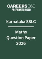 Karnataka SSLC Maths Question Paper 2026