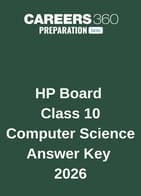 HP Board Class 10 Computer Science Answer Key 2026
