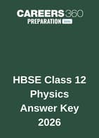 HBSE Class 12 Physics Answer Key 2026